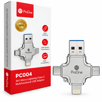 خرید تبدیل پرووان PROONE OTG PCO04 3IN1