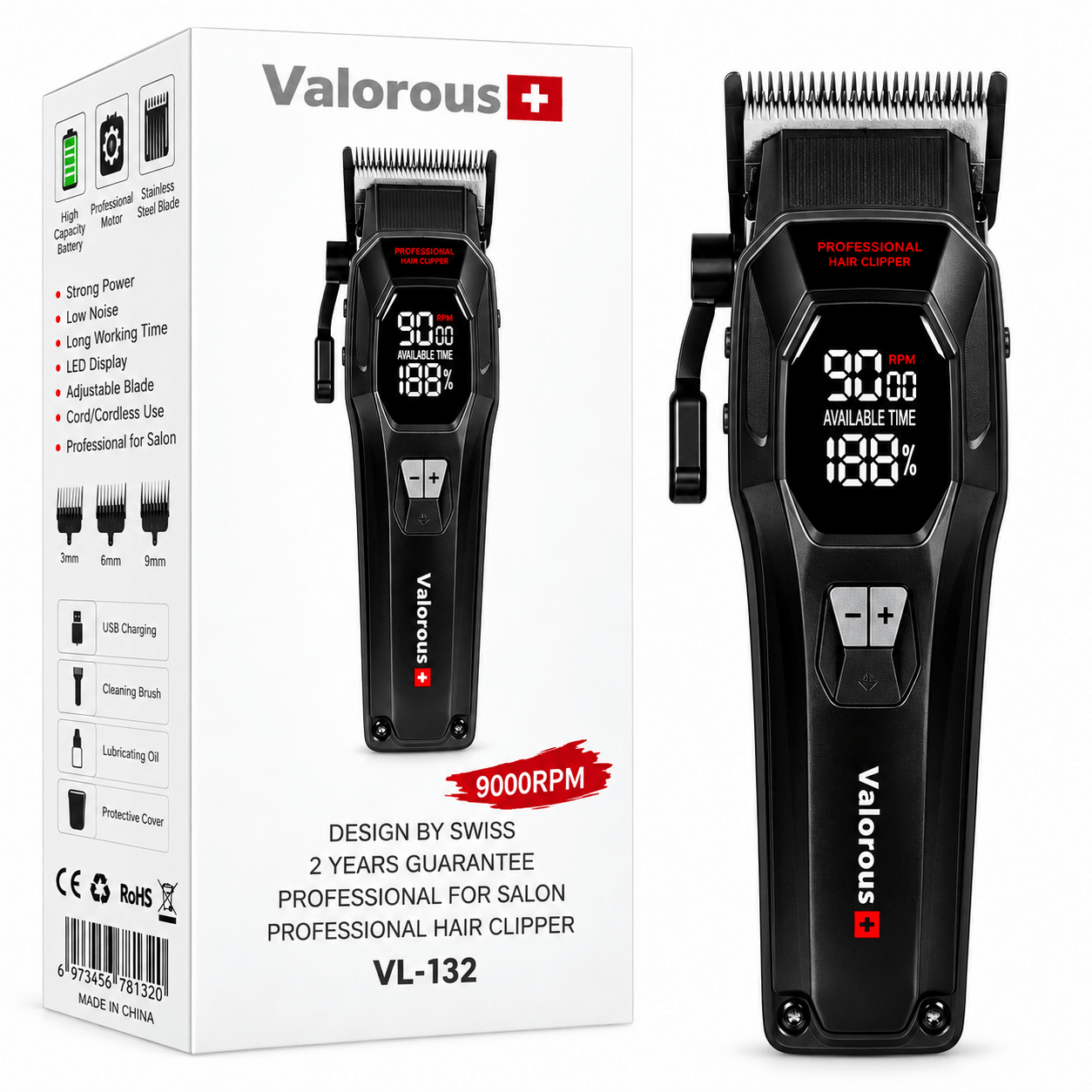 خرید ماشین اصلاح ولروس مدل Valorous VL-132