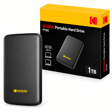 خرید هارد اکسترنال کداک مدل KODAK External Hard Drive P150 1TB