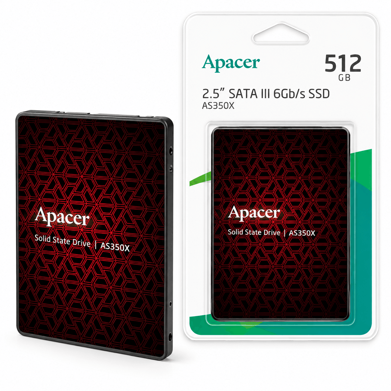 خرید هارد SSD اینترنال اپیسر مدل APACER AS350X SATA III 512GB