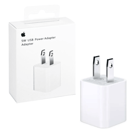 خرید کلگی شارژر آیفون مدل IPHONE MD810LL/A USB 5W 2-PIN
