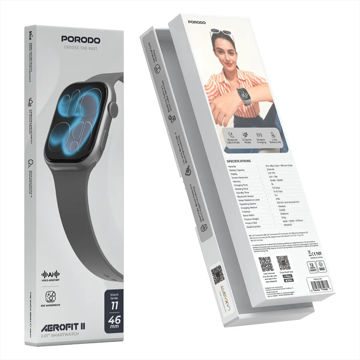 خرید ساعت هوشمند پرودو مدل PORODO PDS11SL AEROFIT ll MINI نقره ای