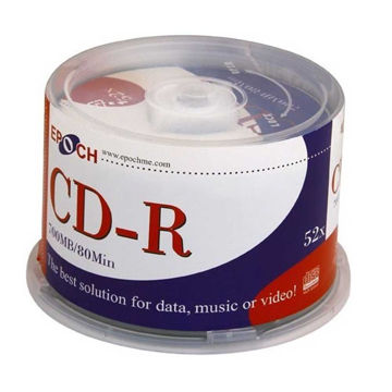 سی‌دی خام اپوک مدل EPOCH CD-R بسته 50 عددی
