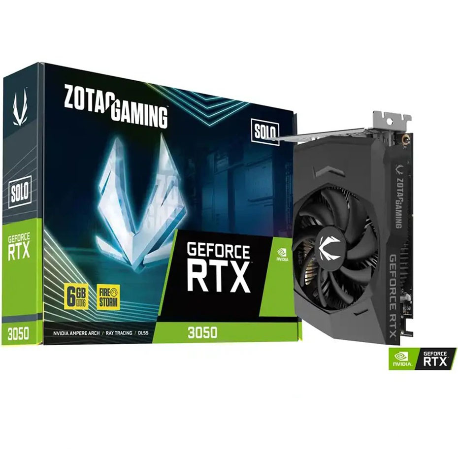 کارت گرافیک زوتک مدل ZOTAC GAMING GeForce RTX 3050 Solo 6GB GDDR6