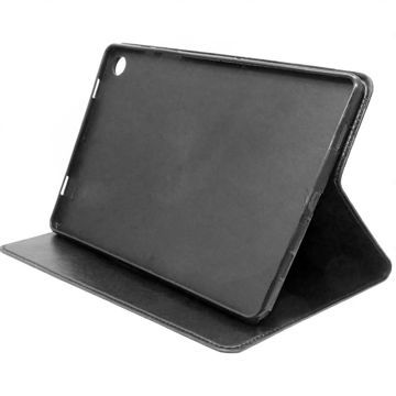 کیف تبلت سامسونگ مدل Galaxy Tab A 8.0 T295 طرح چرم مشکی