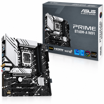 خرید مادربرد ایسوس مدل ASUS PRIME B760M-A DDR5 WIFI Intel 90MB1ELO-M1EAY0 LGA 1700