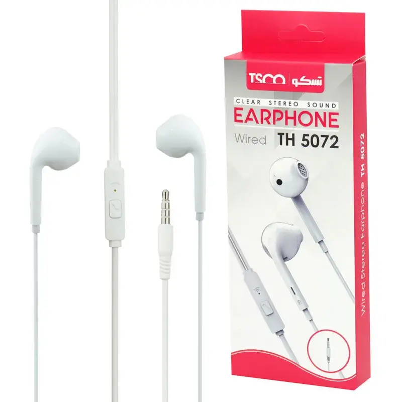 هندزفری سیمی تسکو مدل TSCO TH 5072