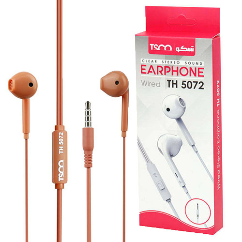 هندزفری سیمی تسکو مدل TSCO TH 5072