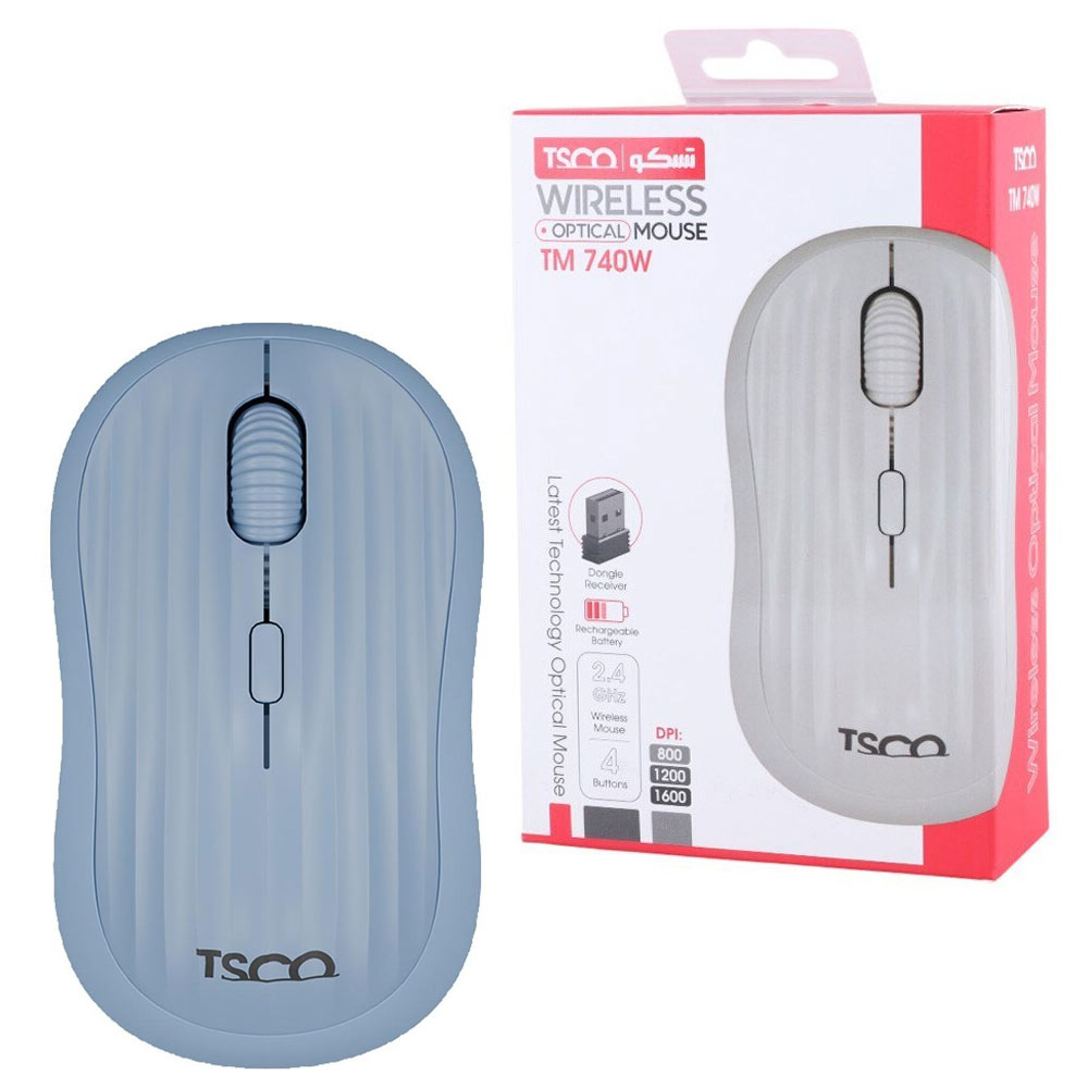 ماوس بی سیم تسکو مدل TSCO TM 740W