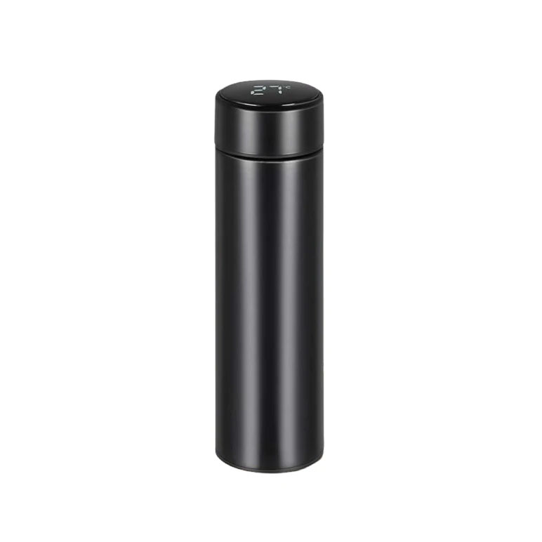 فلاسک هوشمند مدل Smart Cup درجه‌دار مشکی مات