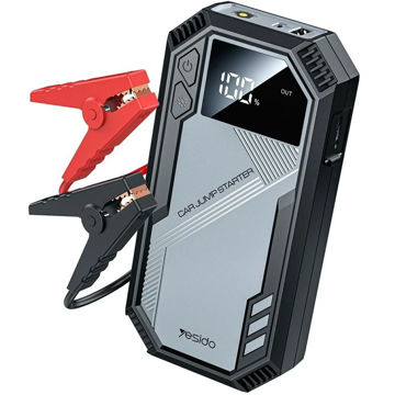 جامپ استارتر و پاوربانک یسیدو مدل YESIDO VC11 ظرفیت 6000mAh