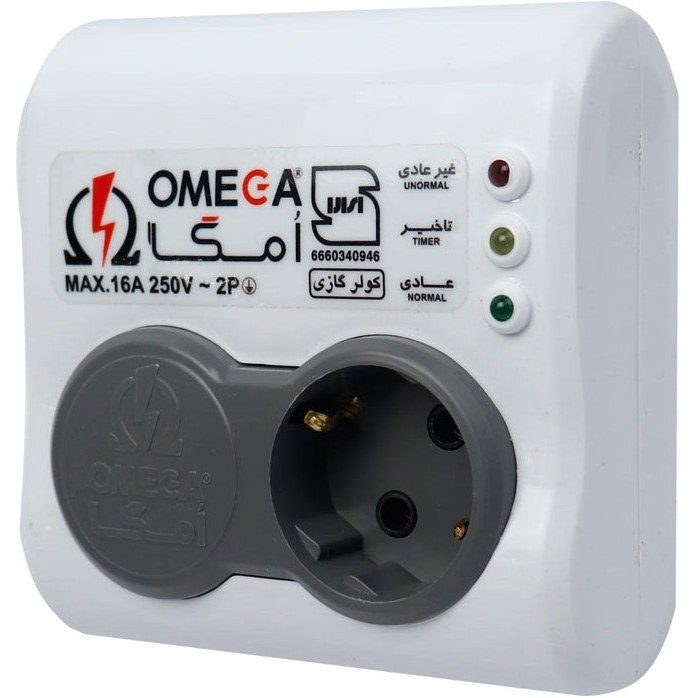 محافظ برق کولر گازی تک‌ خانه امگا مدل OMEGA P 1000
