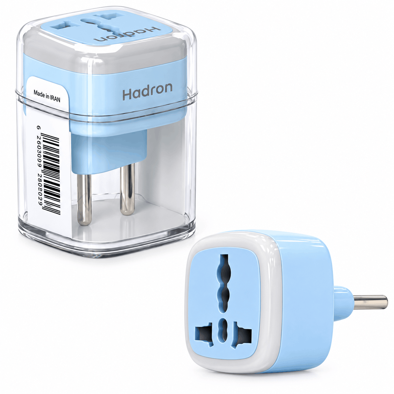 مشخصات تبدیل سه به دو هادرون مدل Hadron A10-1 LED آبی