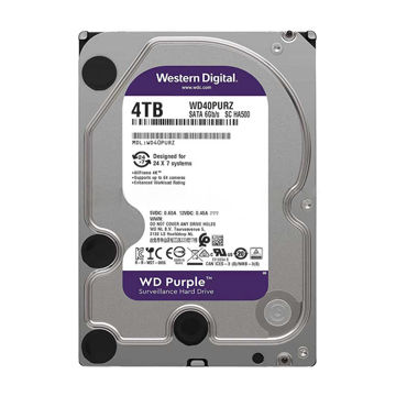 هارد اینترنال وسترن دیجیتال مدل Western Digital Purple ظرفیت 4TB