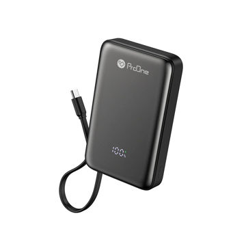 پاوربانک بی‌سیم 10000mAh پرووان مدل PROONE PPB5123 توان 22.5W