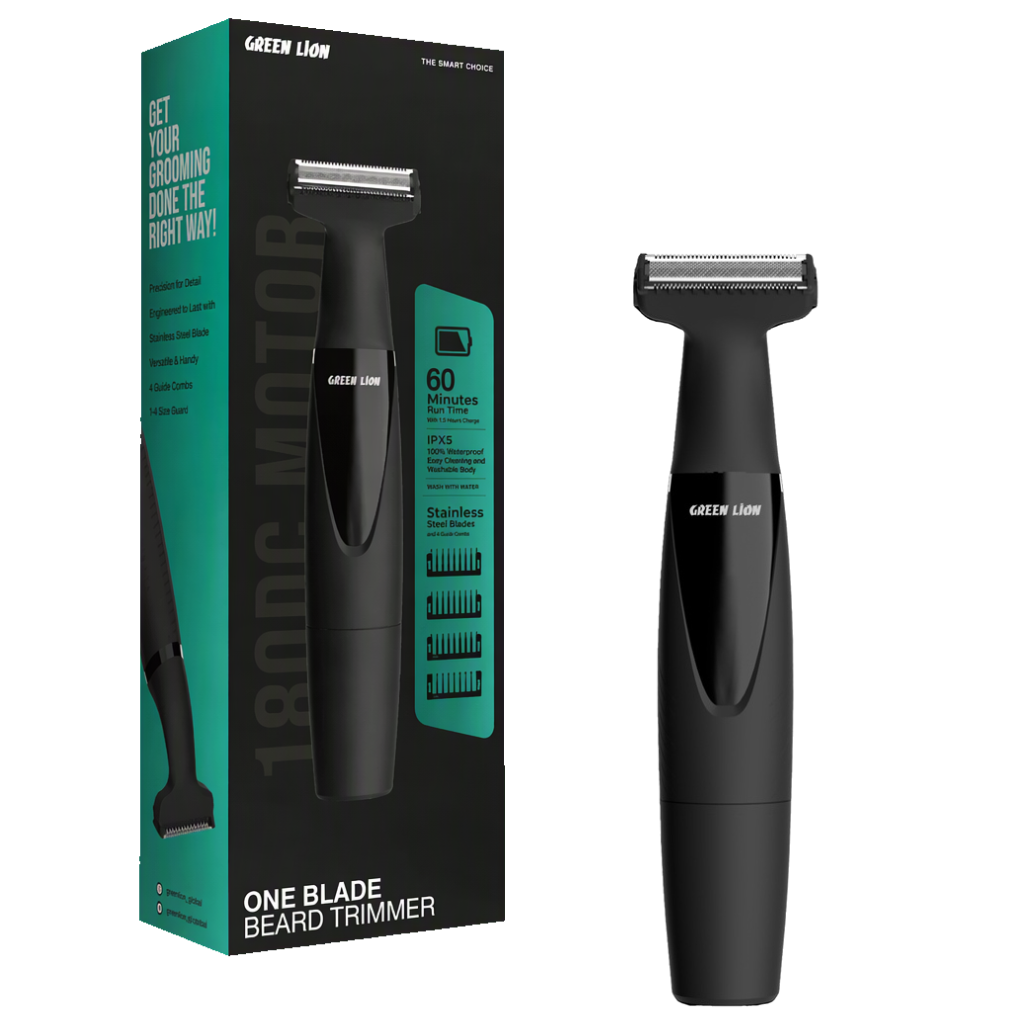 ماشین اصلاح گرین لاین مدل GREEN LION One Blade GNOBLTRMBK مشکی