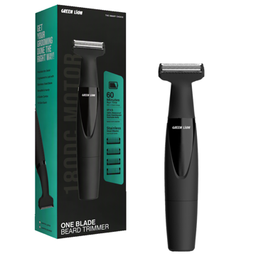 ماشین اصلاح گرین لاین مدل GREEN LION One Blade GNOBLTRMBK مشکی