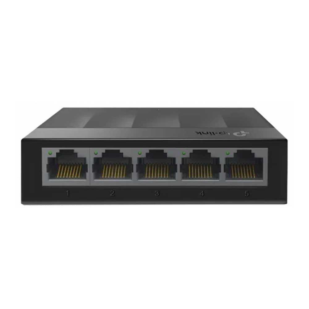 سوئیچ شبکه 5 پورت تی پی لینک مدل TP-LINK LS1005G مشکی