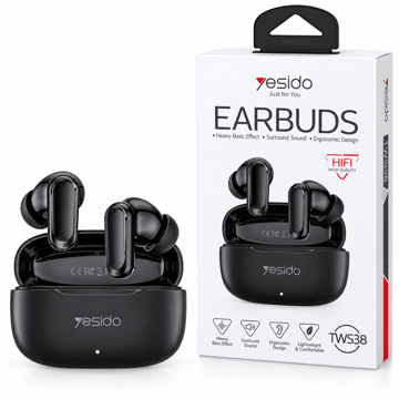 خرید ایرپاد یسیدو مدل YESIDO TWS38 مشکی