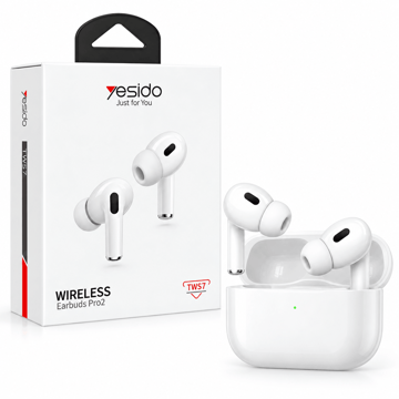 خرید ایرپاد یسیدو مدل YESIDO Pods Pro2 JB27 سفید
