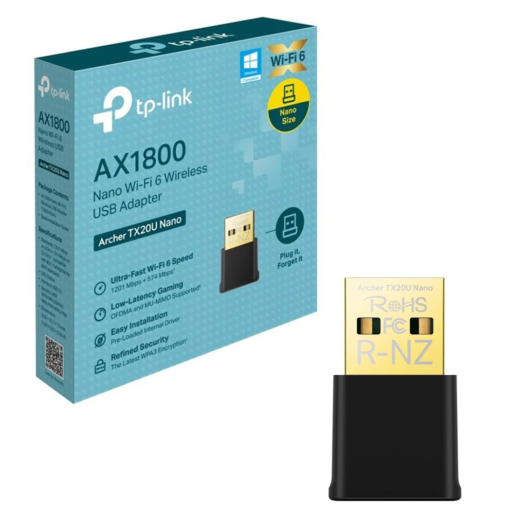 کارت شبکه بی‌ سیم تی‌ پی‌ لینک مدل TP-LINK Archer TX20U Nano