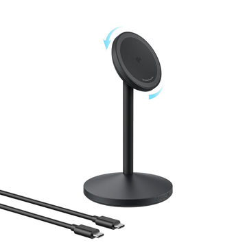 شارژر بی‌ سیم انکر مدل ANKER MagGo A25X1H11