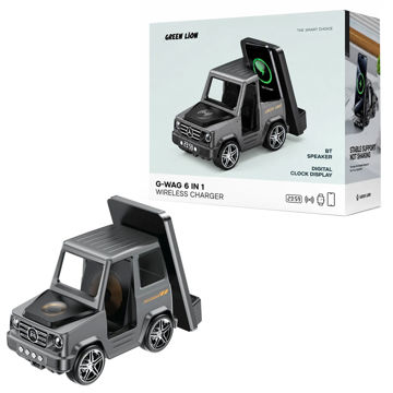 شارژر بی‌سیم 6 کاره گرین لاین مدل GREEN LION G-Wag 6 in 1 GNGWAG6N1GY