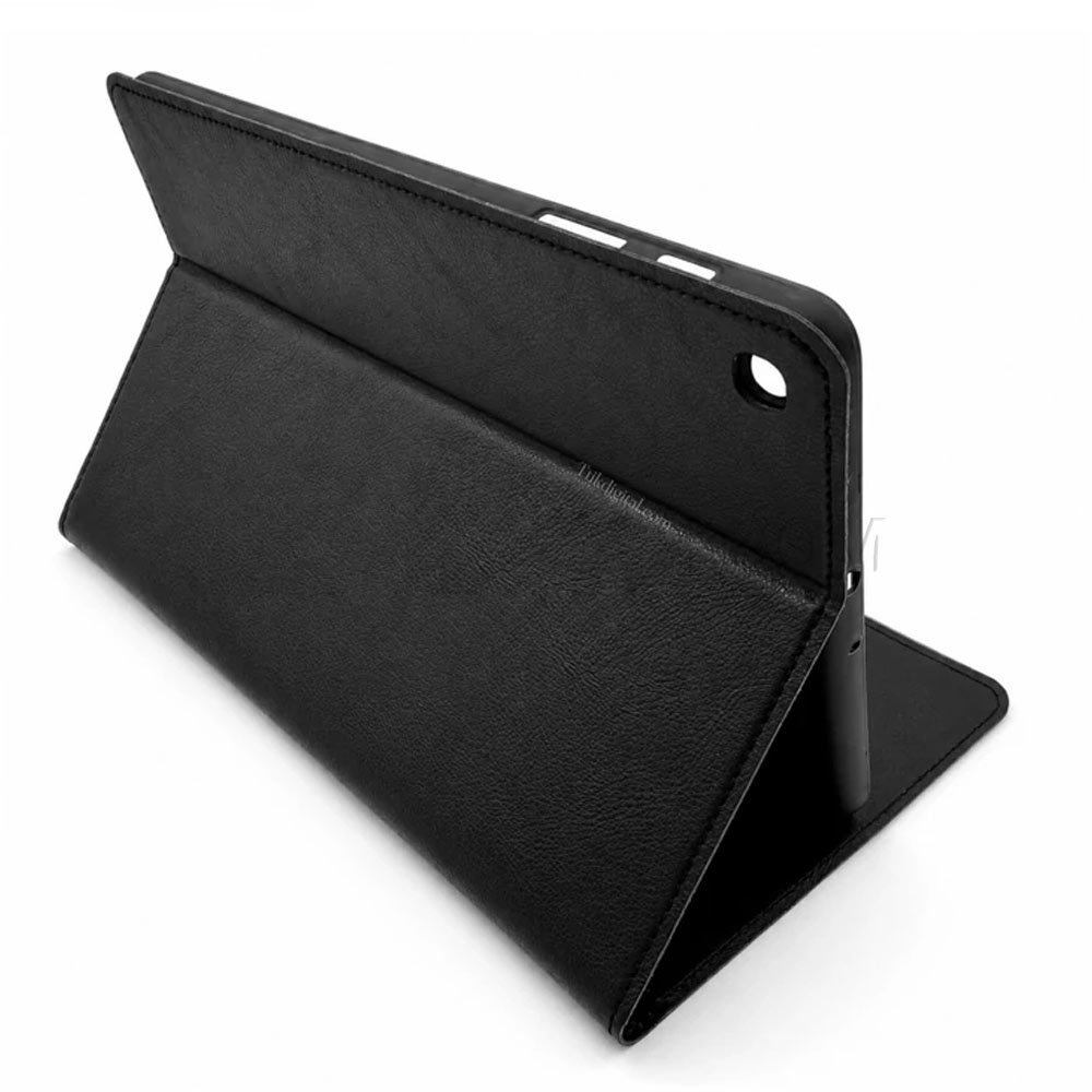 کیف تبلت سامسونگ مدل Galaxy Tab A7 Lite T225 طرح چرم مشکی