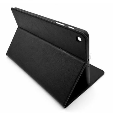 کیف تبلت سامسونگ مدل Galaxy Tab A7 Lite T225 طرح چرم مشکی
