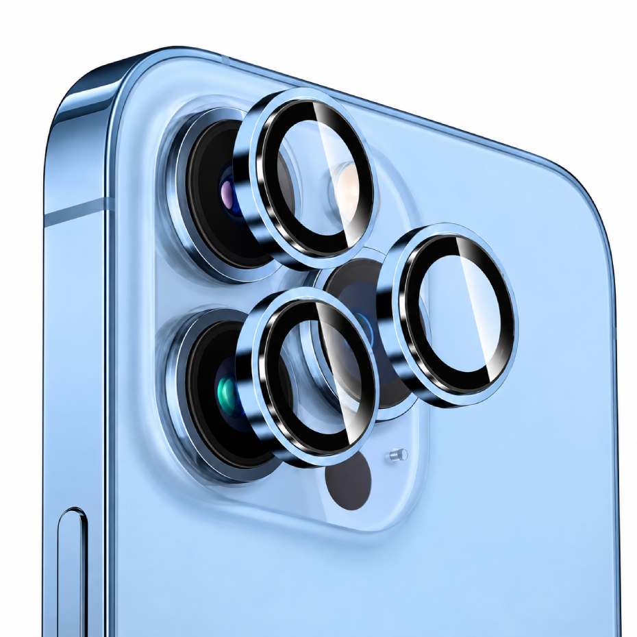 مشخصات محافظ لنز رینگی آیفون مدل BIG IPHONE 15 PRO/PRO MAX سرمه ای