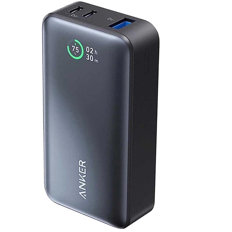پاوربانک 10000mAh انکر مدل ANKER A1256H11 توان 30W مشکی