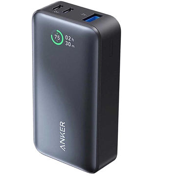 پاوربانک 10000mAh انکر مدل ANKER A1256H11 توان 30W مشکی
