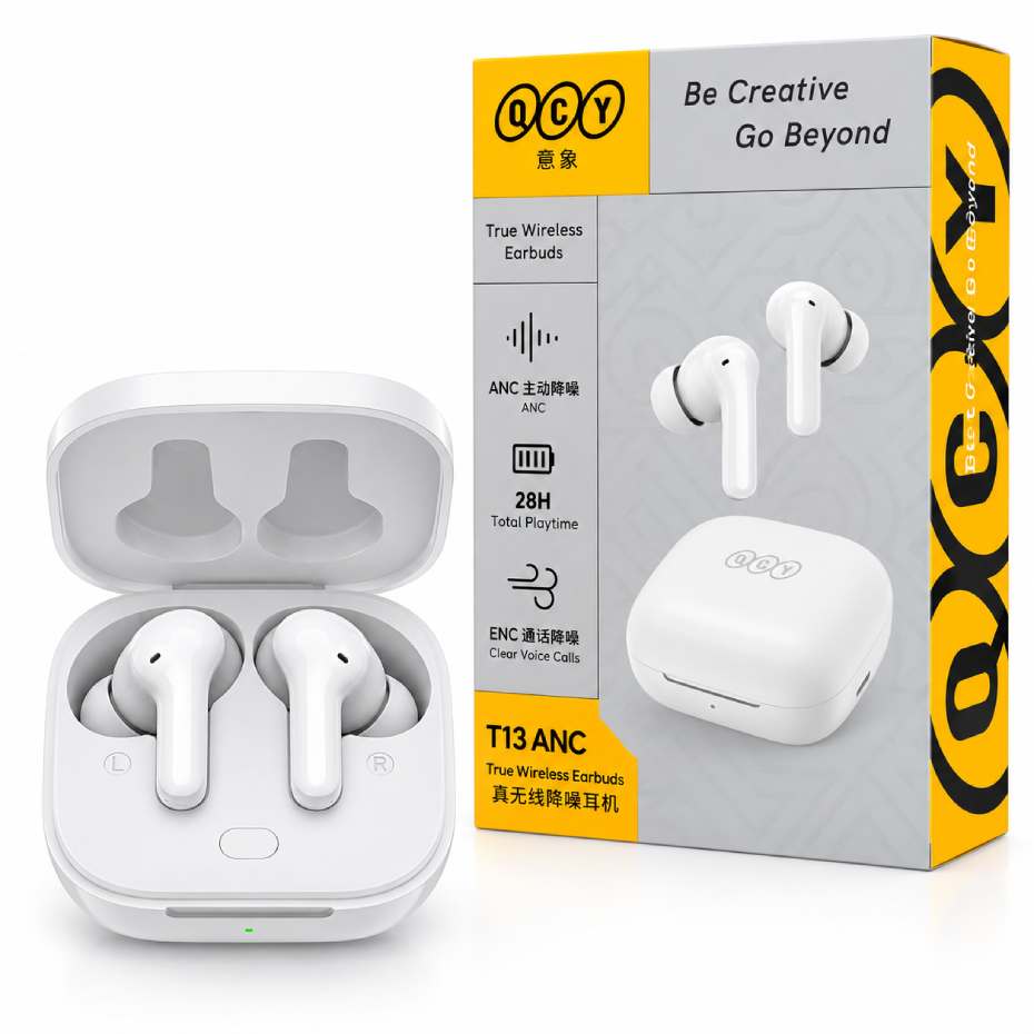 قیمت ایرپاد کیو سی وای مدل QCY T13 ANC سفید