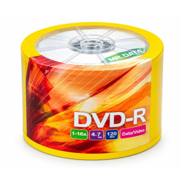 دی وی دی خام مستر دیتا مدل MR DATA DVD بسته 50 عددی