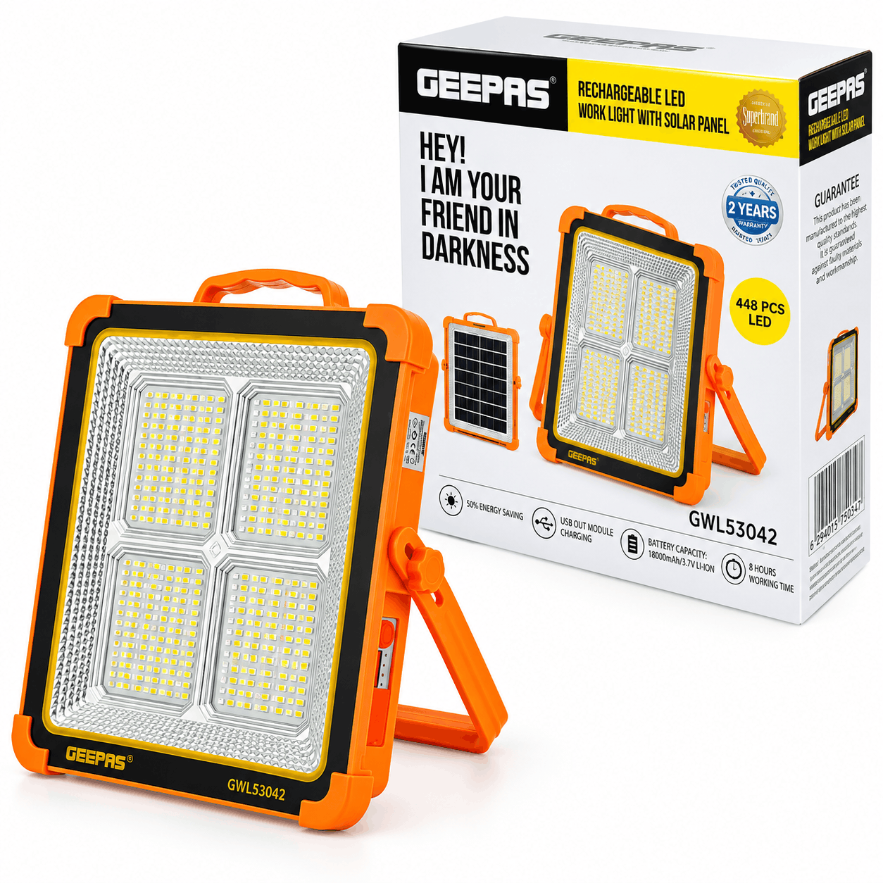 خرید پرژکتور خورشیدی جیپاس مدل GEEPAS GWL5304