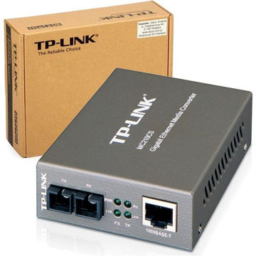 مبدل فیبر نوری تی پی لینک مدل TP-LINK MC210CS