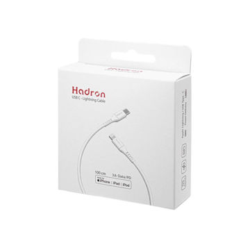 کابل USB-C به Lightning هادرون مدل HADRON C-L01 PD مشکی