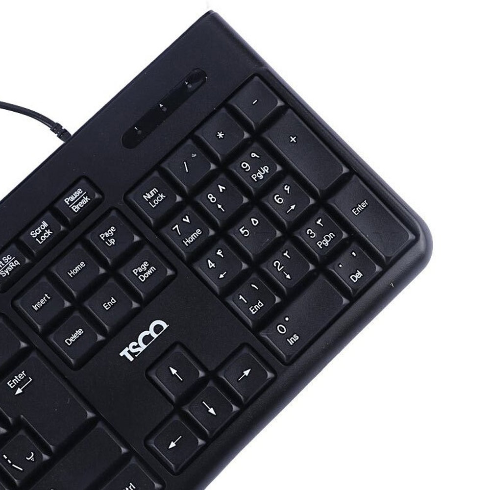 کیبورد سیمی تسکو مدل TSCO TK 8025