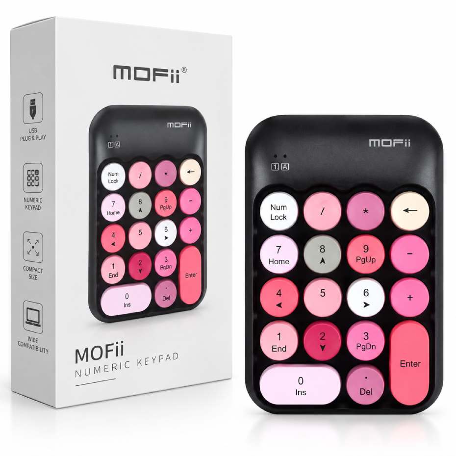 خرید نام پد بی سیم مافی مدل MOFII X910 مشکی