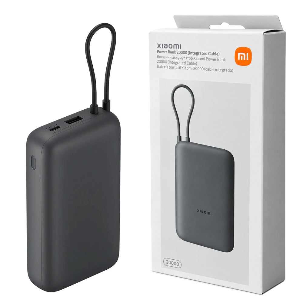 خرید پاوربانک شیائومی مدل XIAOMI REDMI PB2020MI 20000mAh 22.5W خاکستری
