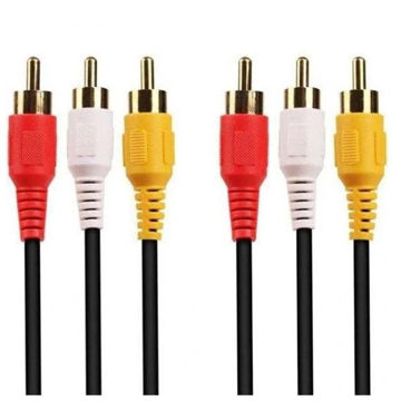 قیمت کابل ۳ به ۳ ویدئو دی نت مدل D-NET AV 3RCA طول 3 متر