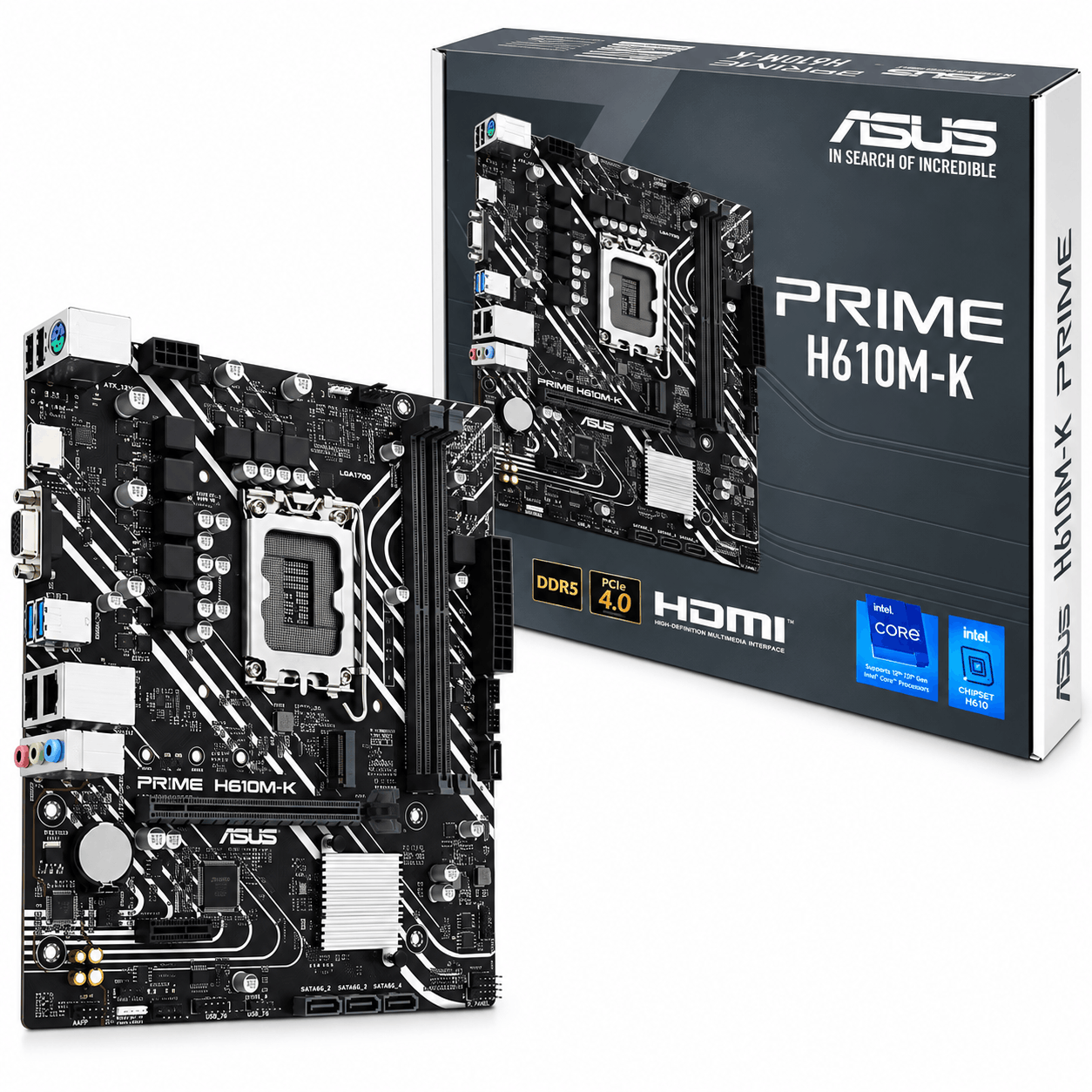 خرید مادربرد ایسوس مدل ASUS PRIME H610M-K DDR5 90MB1GA0