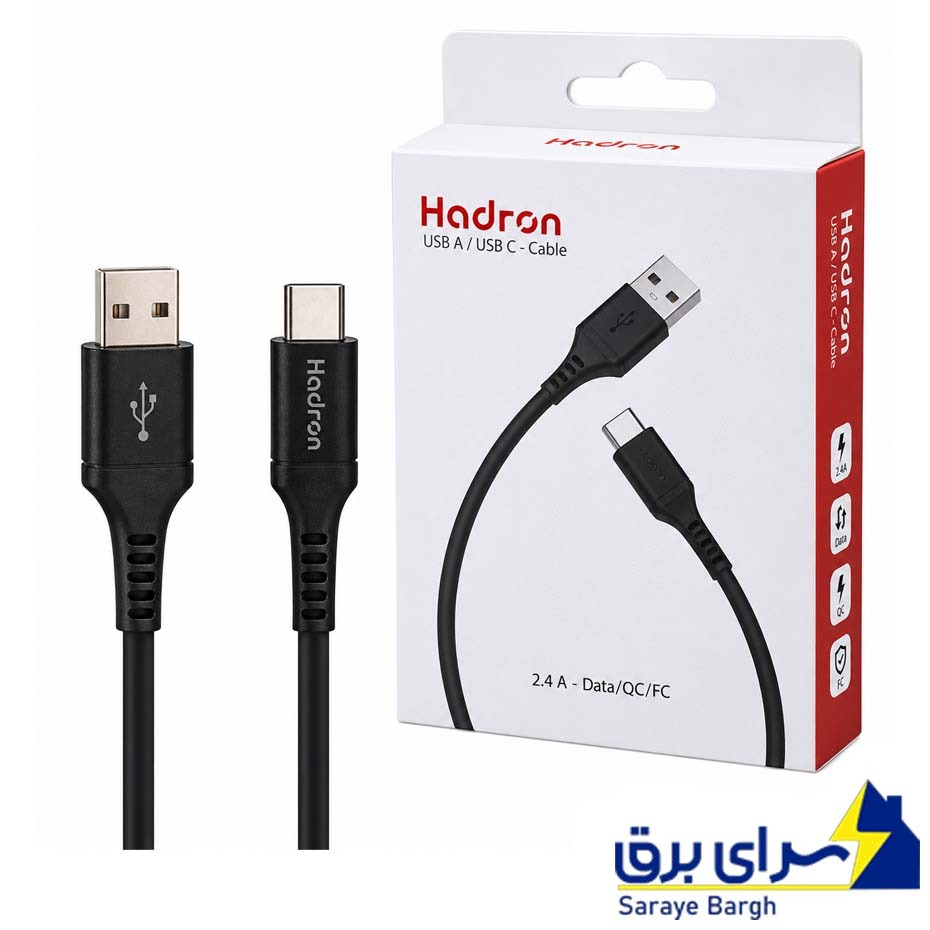 قیمت کابل تایپ سی هادرون مدل Hadron TYPE-C A-C01