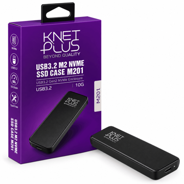خرید باکس هارد کی نت پلاس مدل KNET PLUS SSD CASE KP-M201