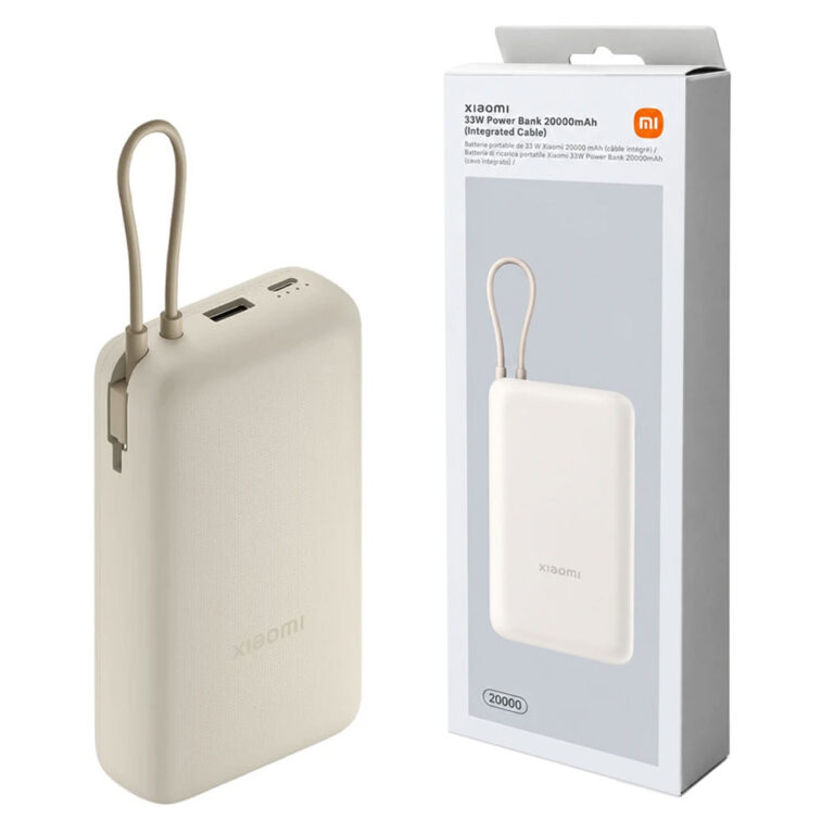 قیمت پاوربانک شیائومی مدل XIAOMI REDMI PB2030MI 20000mAh 33W کرم