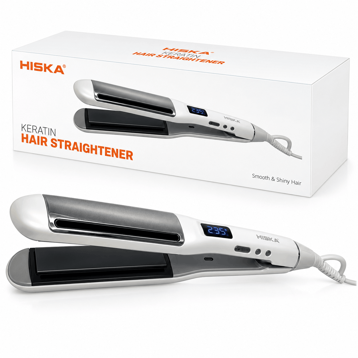 خرید اتو مو کراتینه هیسکا مدل HISKA H5110 Keratin Straightenr