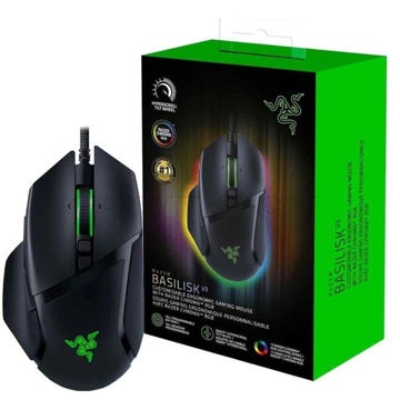 خرید ماوس سیم دار گیمینگ ریزر مدل RAZER BASILISK V3 مشکی