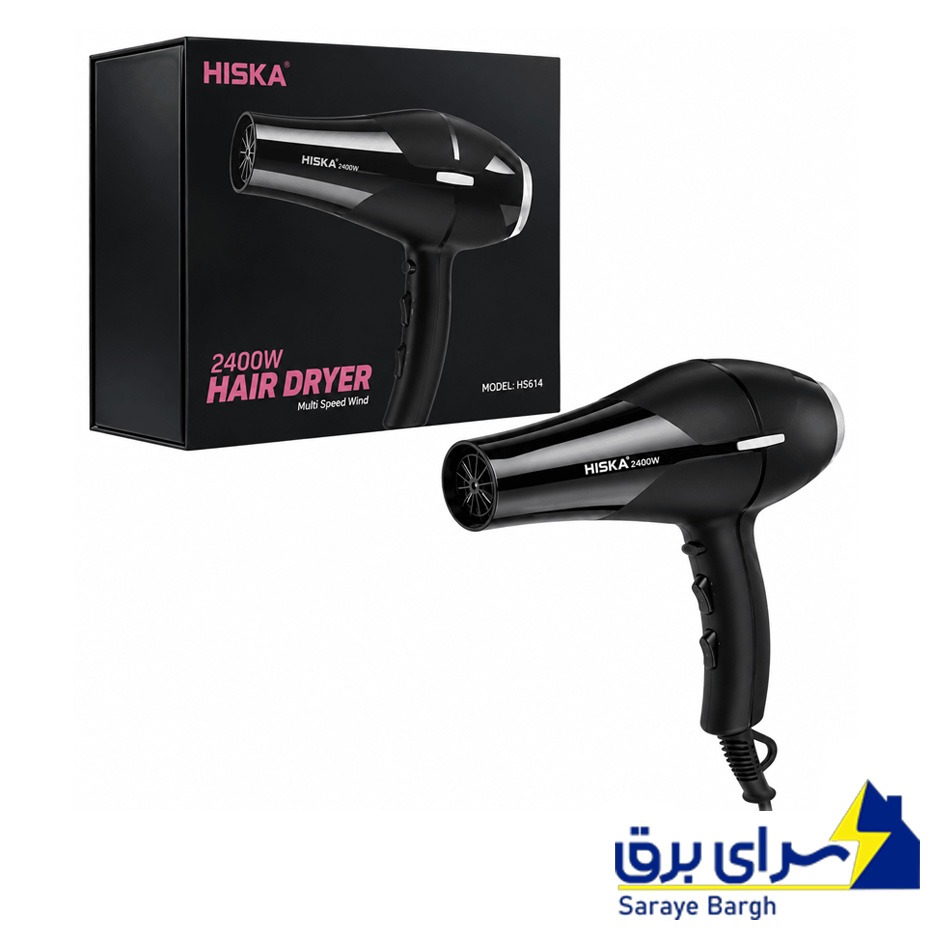 قیمت سشوار حرفه ای هیسکا مدل HISKA H5254 2400W