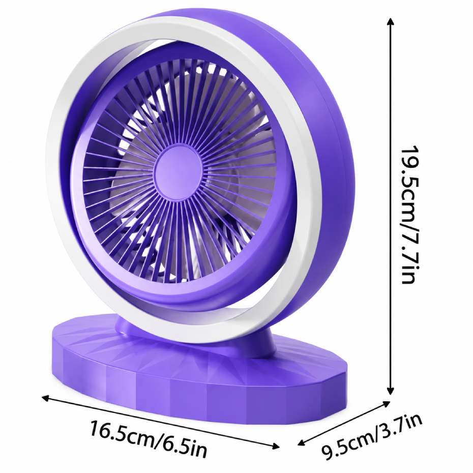 قیمت پنکه رومیزی چندکاره مدل Multifunctional Desktop Fan 954 یاسی