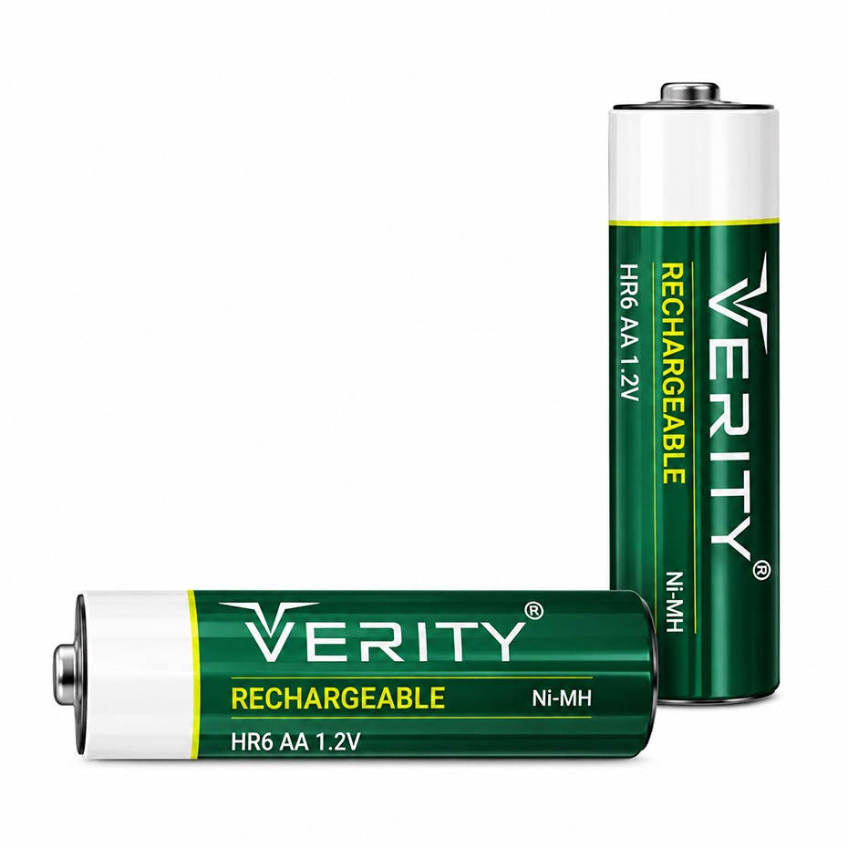 خرید باتری قلمی شارژی وریتی مدل VERITY 2300mAh بسته 2 عددی